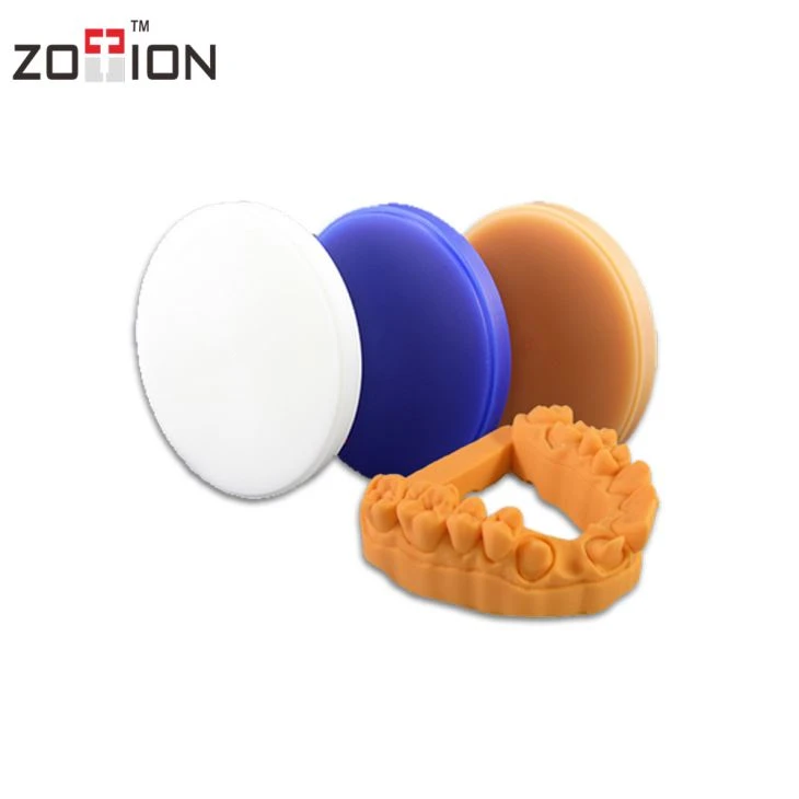 Cad Cam Dental Milling Brown Wax Block For Temporary Teeth