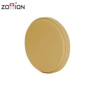 Krążek do wosku dentystycznego w kolorze beżowym, pusty wosk 98 mm