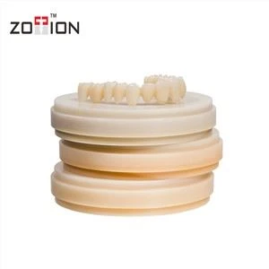 Przezroczysty, elastyczny krążek dentystyczny PMMA