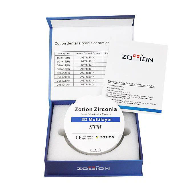 Zotion ATM And STM Multilayer Zirconia Block
